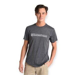 VINEYARD VINES Short Sleeve Rod & Reel Island Tee